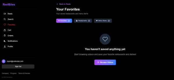 Customer Portal - Favorites