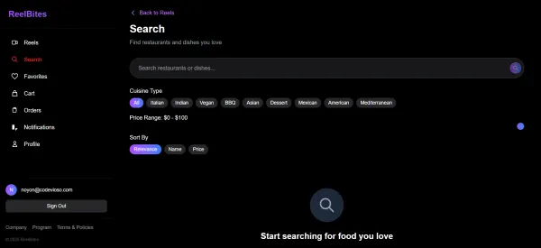 Customer Portal - Search
