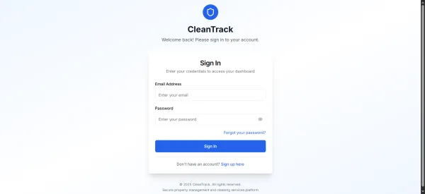 Login Interface