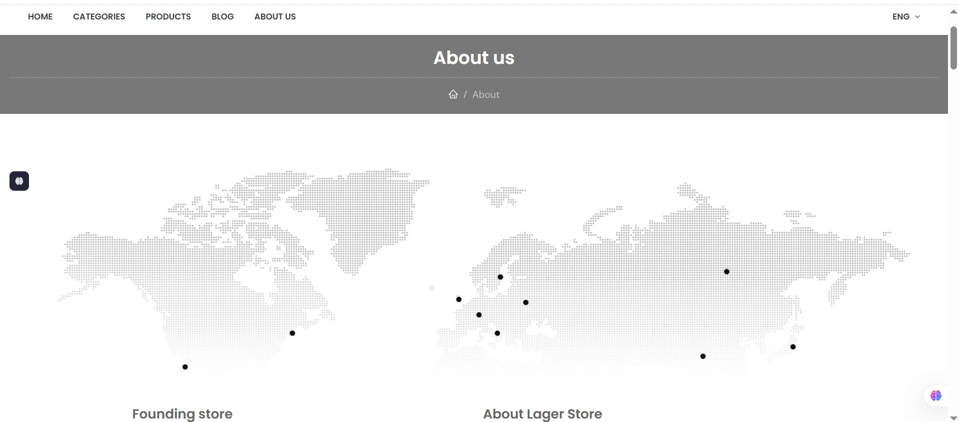 E-commerce Platform - about-us