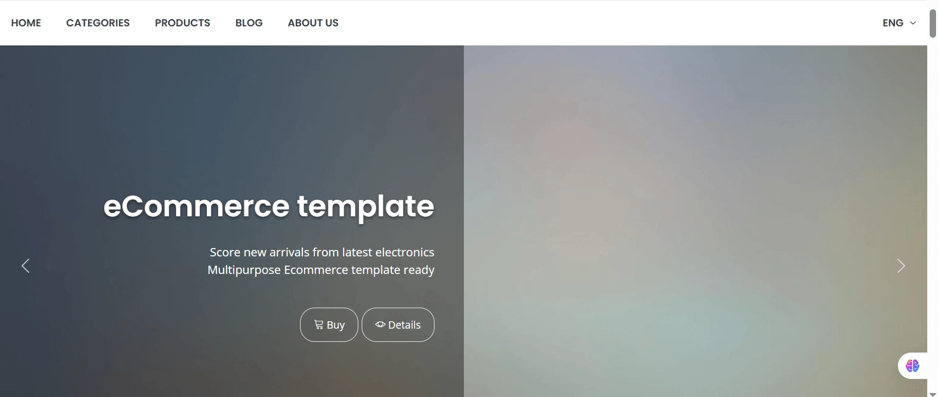 E-commerce Platform - home