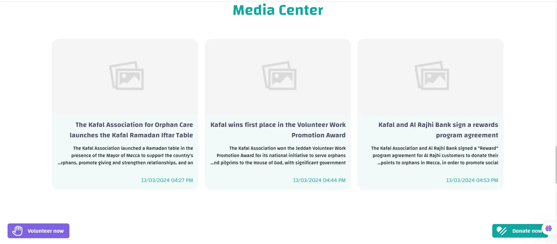 Orphan Care & Sponsorship Management Platform - media-center