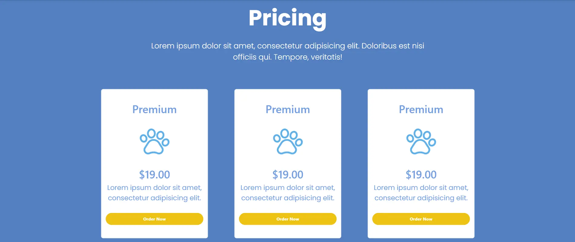 Pricing