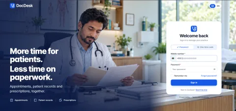 Doctor Portal preview