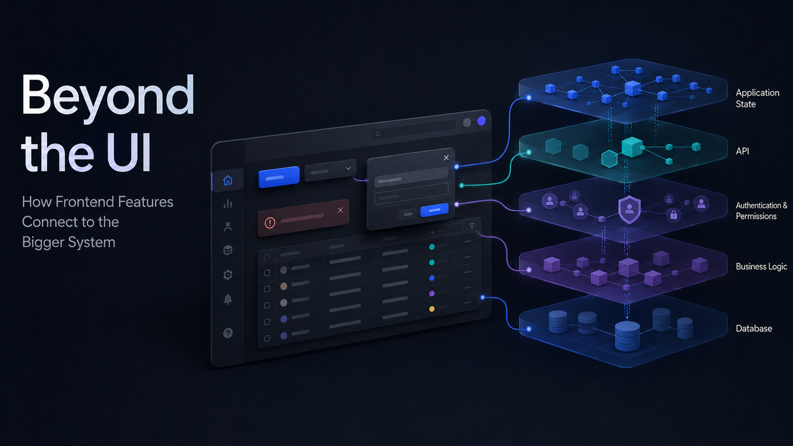 Beyond the UI: How Frontend Features Connect to the Bigger System