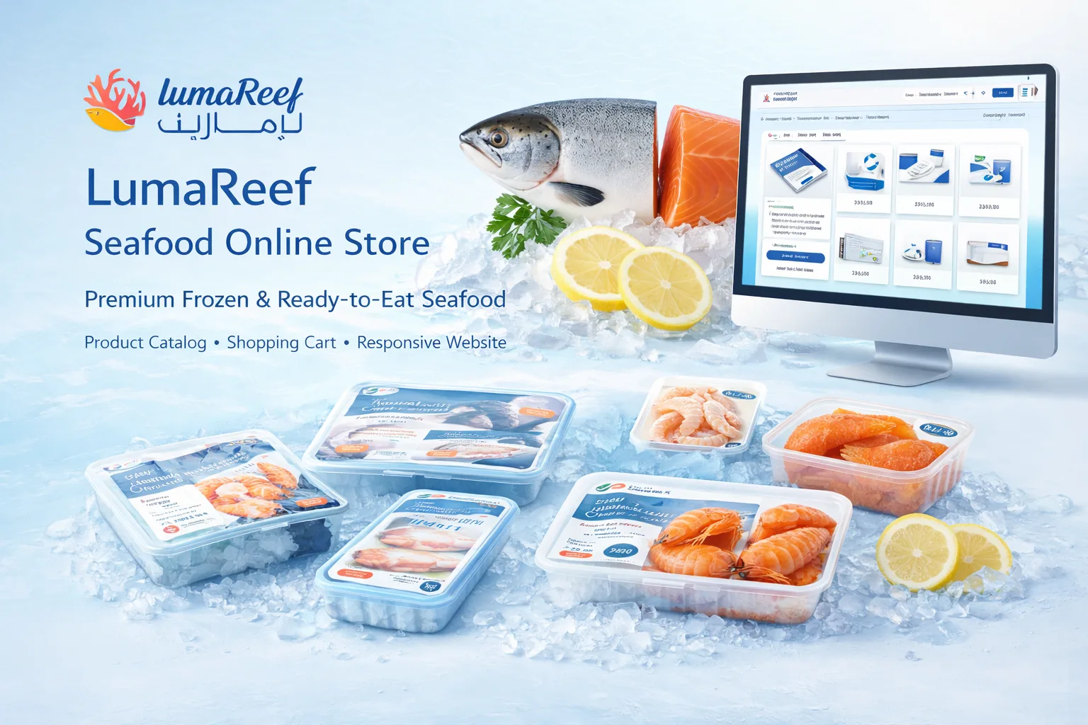 Seafood E-Commerce — screenshot 1