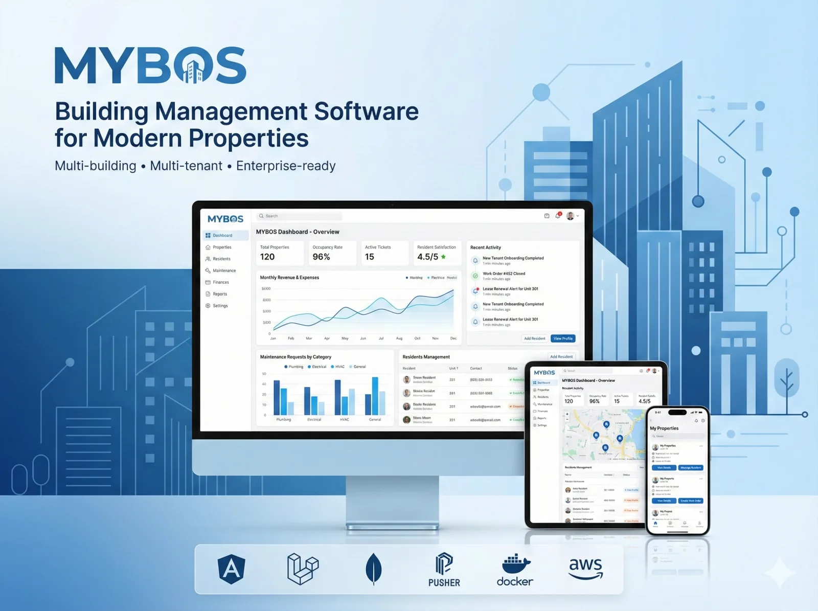 Building Management Software — screenshot 1