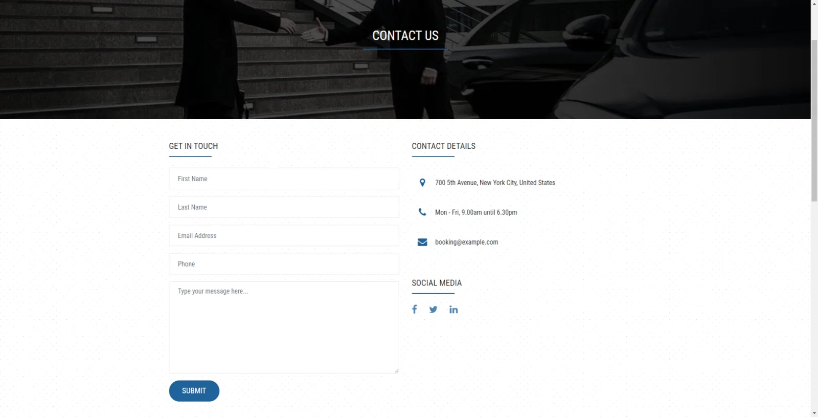 Black Limousine — Booking Platform — screenshot 5